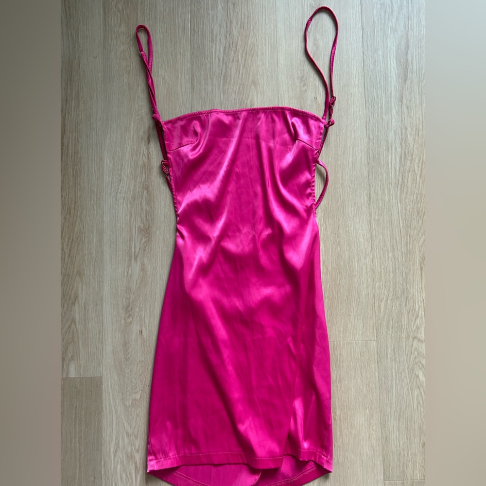 Dolls Kill Pink Chemise Slip Intimates